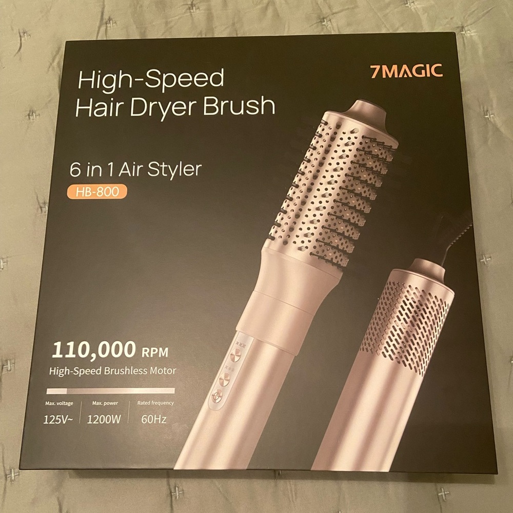 7MAGIC High-Speed Hair Dryer Brush